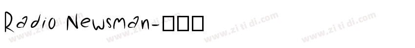 Radio Newsman字体转换